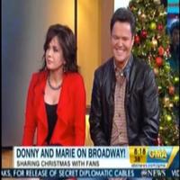STAGE TUBE: DONNY & MARIE Talk Reuniting on Broadway Video